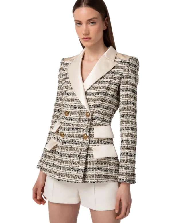 Elisabetta Franchi Blazer GI06937E2 negro- Cazadoras Y Chaquetas