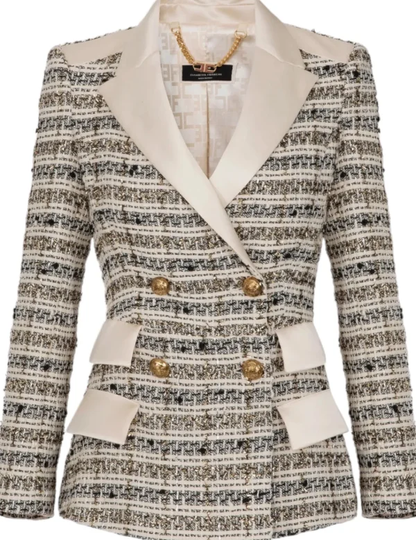 Elisabetta Franchi Blazer GI06937E2 negro- Cazadoras Y Chaquetas