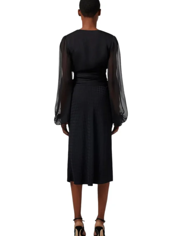 Elisabetta Franchi Blusa CA03242 eLISABETTA negra- Blusones