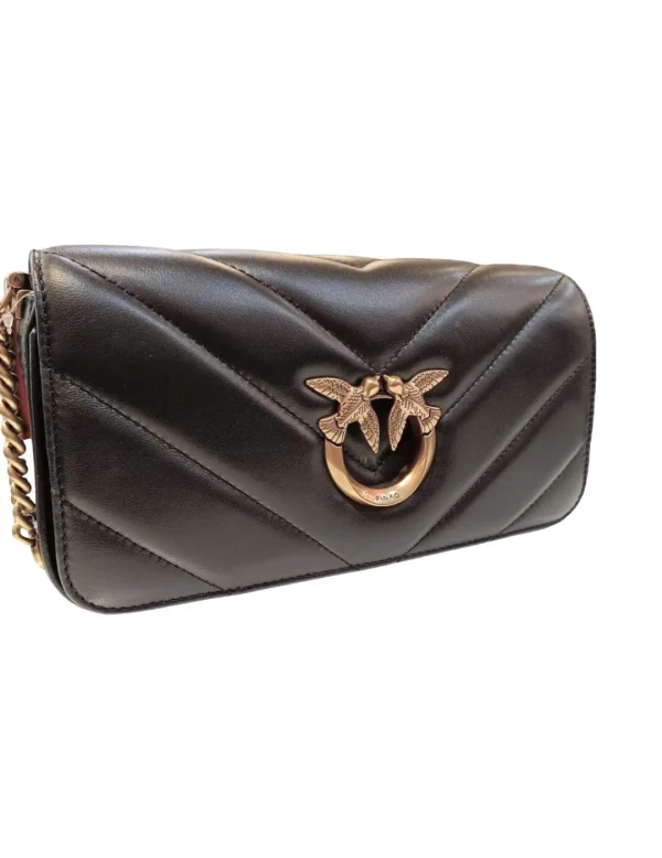 Pinko Bolso Love Click baguette Big Chevron- Bolsos