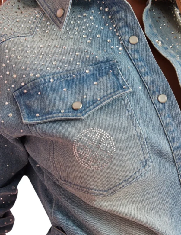 Fetiche Suances Camisa Shining Fetiche Denim- Camisas