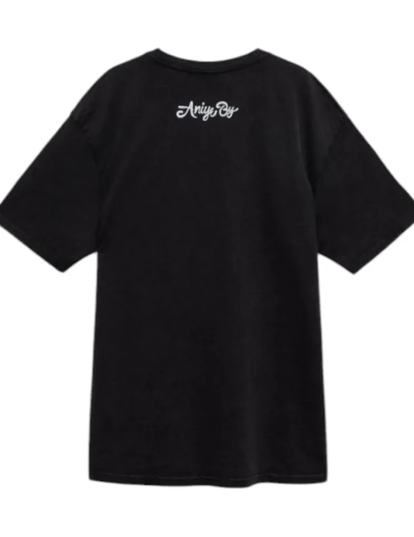 Aniye By Camiseta 185918 Negra- Camisetas