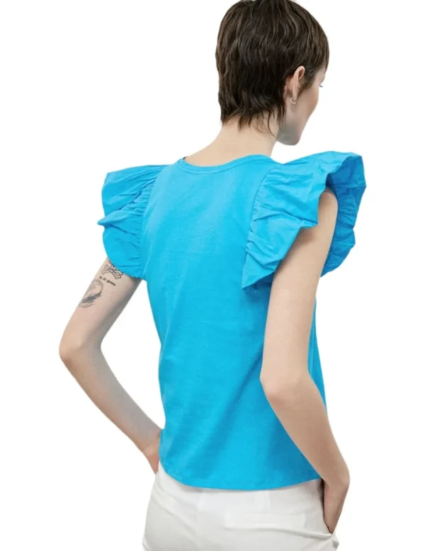Access Camiseta Volante Hombro- Camisetas