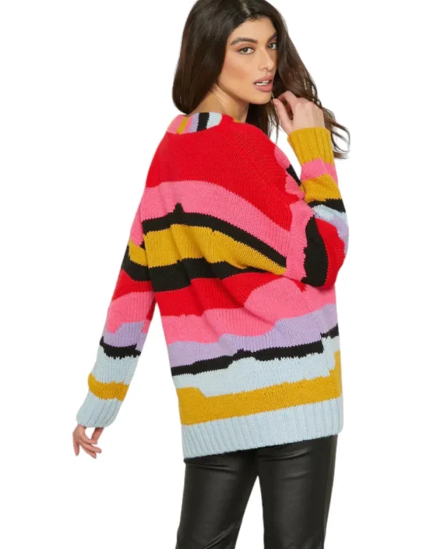 Relish Chaqueta Tadea Rayas Colores- Cazadoras Y Chaquetas