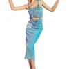 Lecruel Falda 4165 Denim- Faldas