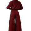 Mangata Pantalón 2402-0491 Granate- Pantalones Y Shorts