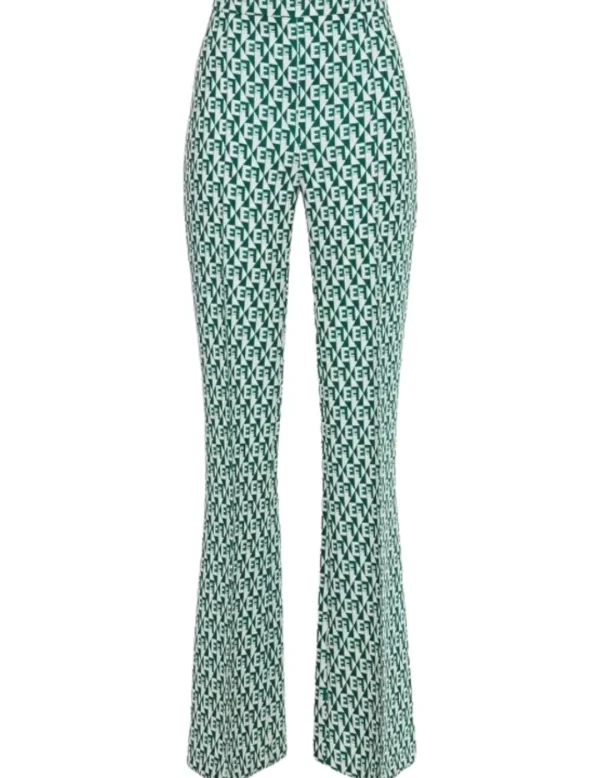 Elisabetta Franchi Pantalón campana Rombos- Pantalones Y Shorts