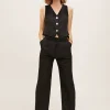 LOLA CASADEMUNT Pantalón popelin basico- Pantalones Y Shorts