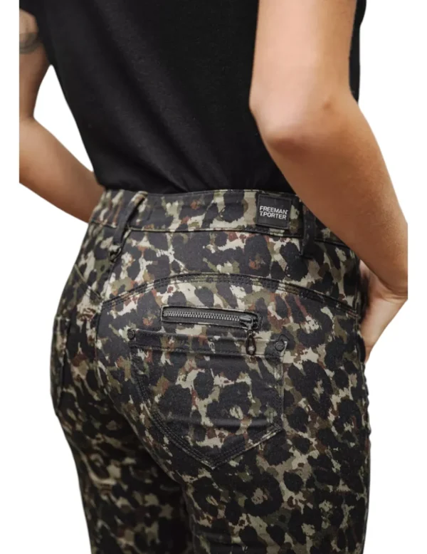 FREEMAN Pantalon ALEXA MARSH Animal Print- Pantalones Y Shorts