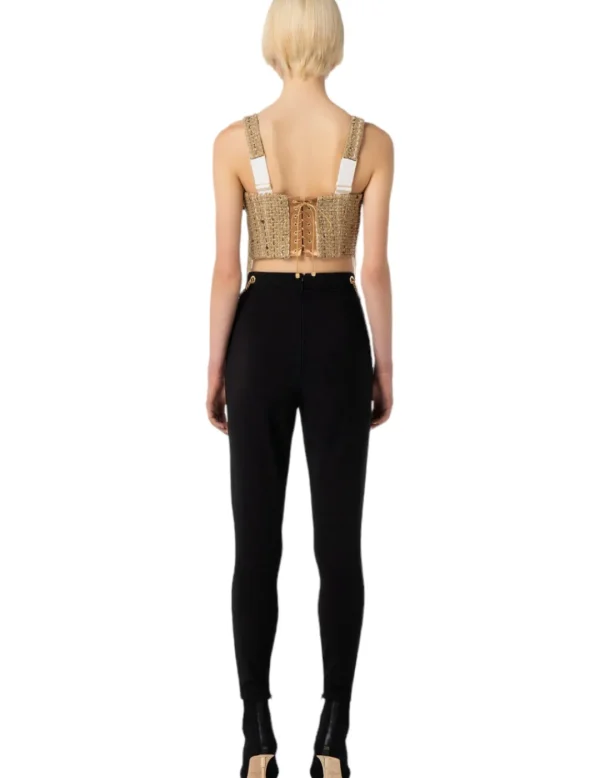 Elisabetta Franchi Pantalon PA02036E2- Pantalones Y Shorts