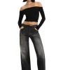 Please Pantalon P2R1CPOW6E Gris- Pantalones Y Shorts