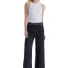 Please Pantalon P2SQBZCPDC Palazzo- Pantalones Y Shorts