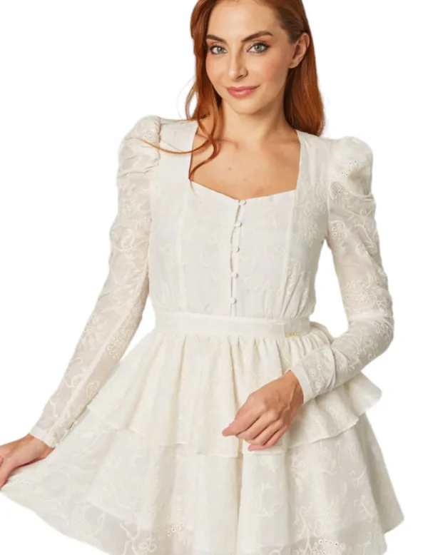 Mangata Vestido 2401-0010 Crudo- Vestidos