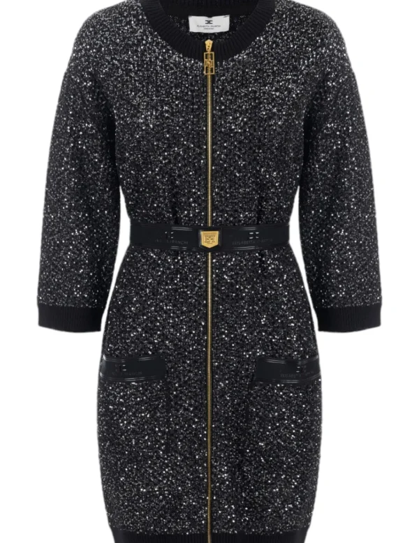 Elisabetta Franchi Vestido AM35M47E2 , /plata- Vestidos