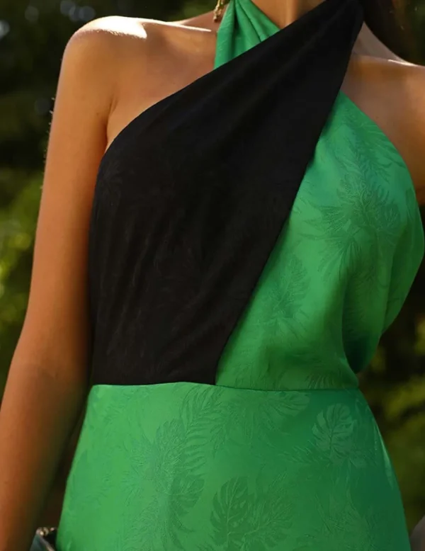 Panambi Vestido Cruzado Halter- Vestidos