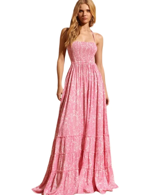 Fetiche Suances Vestido Fetiche Largo Nido Abeja- Vestidos