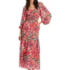 Mioh Vestido Largo Estampado- Vestidos