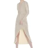 Relish Vestido largo RCP2309009003 dorado lentejuelas- Vestidos