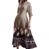 LezaLez Vestido LargoTopitos- Vestidos