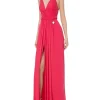 Elisabetta Franchi VESTIDO RED CARPET TIRANTES- Vestidos