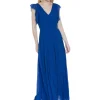 Relish Vestido Largo Cuello V- Vestidos